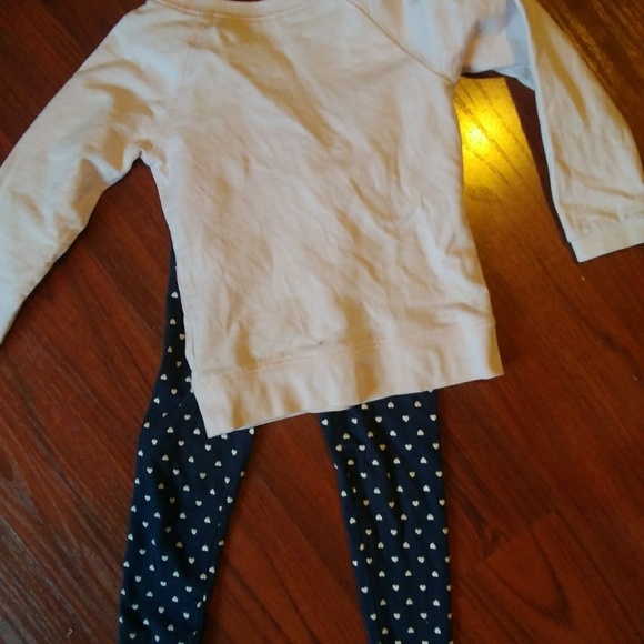 Carter's Matching kitty sweater and leggings - Picture 5 of 6
